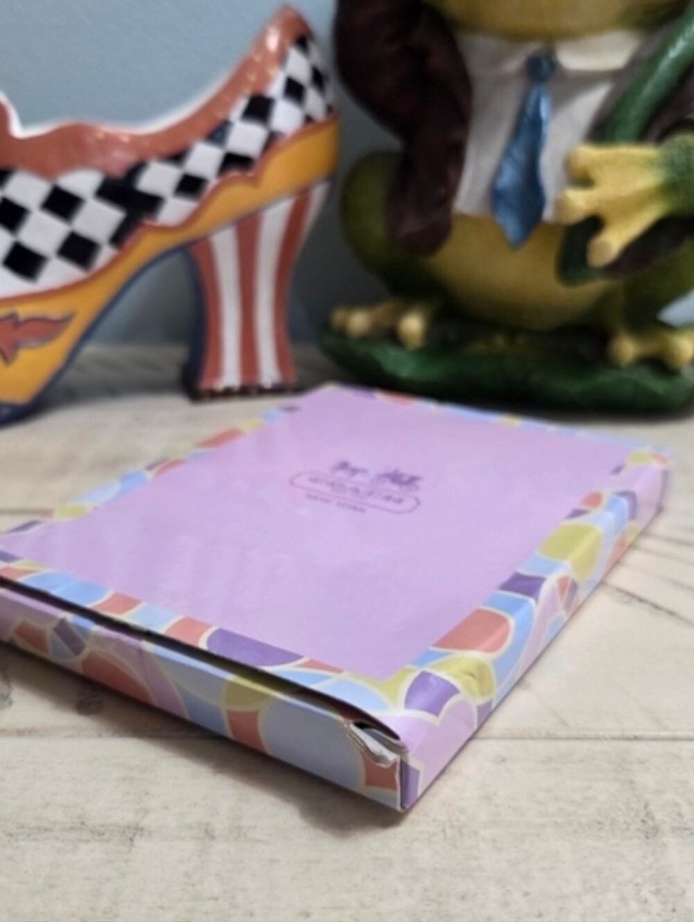 Coach x CanCam Japan Exclusive Floral Satin Scrunchie & Pouch Set, NWT - Picture 10 of 15